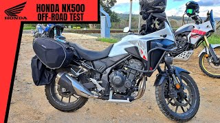 Honda NX500 OffRoad Capabilities Will SHOCK YOU [upl. by Yrreb]