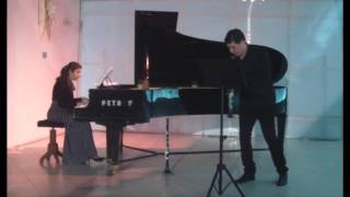 Solo de concours  Jules Mouquet Zdravko Angelov clarinet Elena Atanasovska  Ivanovska piano [upl. by Jon]