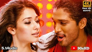 Nath Nath 4k Video Song  Badrinath  Allu Arjun Tamanna Bhatia  MM Keeravani  VVVinayak [upl. by Eerat]