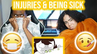 Jaiden Animations Injuries amp Being Sick  Reaction [upl. by Ariom]