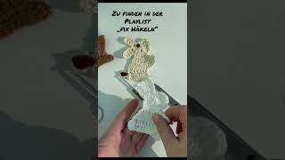 Kleine Hasen häkeln  schneller Osterhase fixhäkeln häkeln handmade crochet handarbeit ostern [upl. by Kimmel]