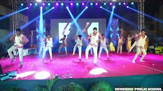 Students DHUM POWER Dance Sunshine Public School [upl. by Akelahs]