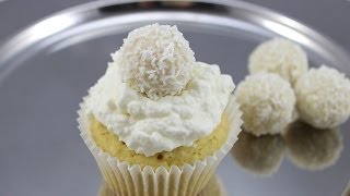 Kokos Cupcakes mit Raffaello [upl. by Eah]