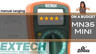 EXTECH MN35 CHEAPO Multimeter Review amp Teardown [upl. by Reidid841]