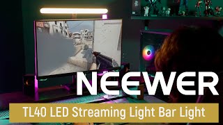 Introducing the NEEWER TL40 LED Streaming Light Bar Light [upl. by Tortosa496]