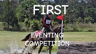 VLOG FIRST EVENTING COMPETITION [upl. by Ecadnarb]