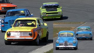 Regularity Sedans Sports amp Racing cars amp Early Holdens Baskerville Historics 2023 [upl. by Odelle]