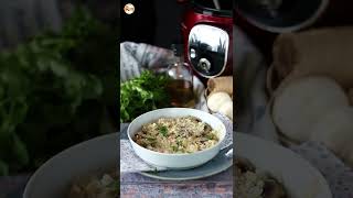 RISOTTO AUX CHAMPIGNONS au COOKEO la recette réconfortante pour lautomne  🍄 [upl. by Yemorej]