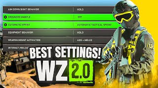 the BEST WARZONE 2 SETTINGS for MOVEMENT Ashika Island Warzone [upl. by Ferde270]