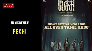 Pechi Movie Review  Bala Saravanan Gayathri  Raju Murugesan moviereview horror pechi tamil [upl. by Bridgid]