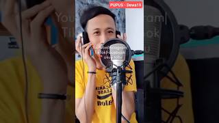 dewa 19  pupus lirik cover by okuy tobu shortsmusicvideo shorts [upl. by Jara]