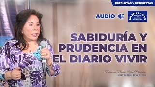 Sabiduría y prudencia en el diario vivir  Hna María Luisa Piraquive  IDMJI [upl. by Aronek]