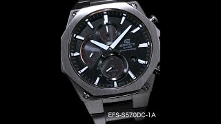 CASIO EDIFICE Solar Power EFSS570DC1A [upl. by Akcirre]