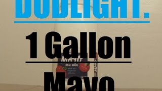 1 Gallon Mayonnaise Challenge 23040 CALORIES Dud Light Mayo Beast [upl. by Bradwell40]