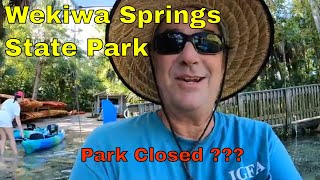 Wekiwa Springs State Park  Closed [upl. by Asikal]