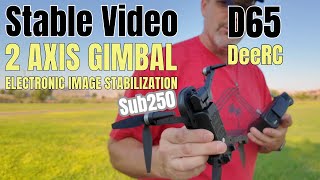 DEERC D65  Complete Tutorial EIS Stabilized 4k [upl. by Burger]