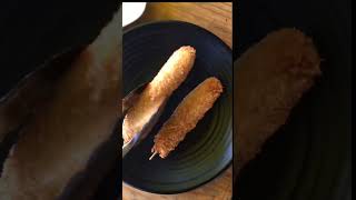 Easy Cheesy corndog 🤤 [upl. by Milburn]