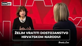 Branka Lozo Želim vratiti dostojanstvo hrvatskom narodu [upl. by Wiburg]