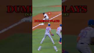 Top 15 Dumbest Plays in MLB History  Part 2 [upl. by Valentin]