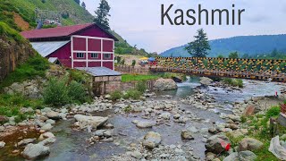 Drung Valley Waterfall Tangmarg Kashmir During Summer Season [upl. by Haletta]