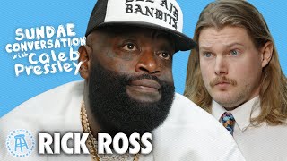 RICK ROSS Sundae Conversation with Caleb Pressley [upl. by Anabal]