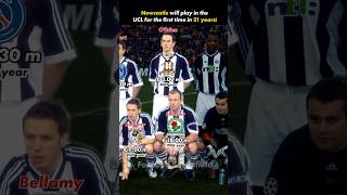 Newcastle United 20022003 squad Champions League 🔥Where they left from 🤔 footballshortsshorts [upl. by Oiramed]