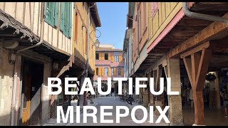 Mirepoix  stunning little town in SW France [upl. by Deach]