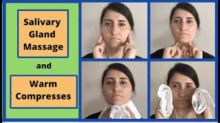 Salivary Gland Massage and Warm Compresses 💆‍♀️💆‍♂️ [upl. by Dougy]