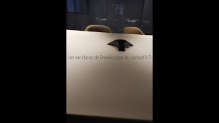 Les sanctions de linexécution du contrat 7a  Podcast [upl. by Elhsa5]