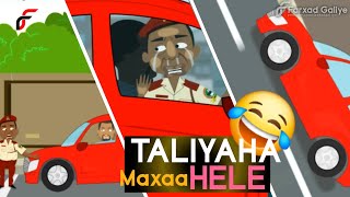 Cartoon Afsoomaali  TALIYAHA MAXAA HELE  Qosol Iyo Shactiro😂  Nin Waalan Buu ku Qaldame  Funny😂 [upl. by Inoy]