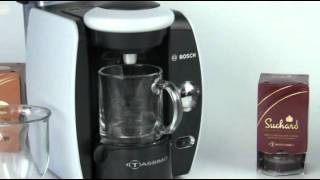 Making a Chocolate with Tassimo Coffee Brewer [upl. by Ilonka]