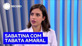 Assista à íntegra da entrevista com Tabata Amaral candidata do PSB à Prefeitura de SP [upl. by Ruenhcs795]