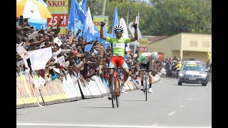 Tour du Rwanda 2020  Stage 4 by TESFATSION Natnael [upl. by Aivatco]