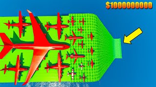 1000000000000 Plane Crash Challenge with Spiderman new 😍gta5 [upl. by Carmelle]