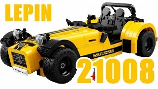 Lepin 21008 Caterham Seven 620R [upl. by Ender]