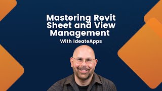 Mastering Revit Sheet and View Management with IdeateApps [upl. by Asillem]