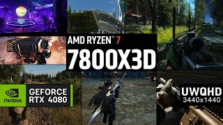 quotIve tested my 7800X3D in CPUheavy games 🔥quot  Ultrawide 🎮 Game Benchmarks [upl. by Avitzur]