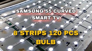 SAMSUNG 55 CURVED SMART TV PAG GANITO KA RAMI DAPAT BUONG SET IPALIT NATIN [upl. by Lazor717]