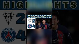 Angers vs Paris SaintGermain Highlight and Goals Ligue 1 2024 Today Update  Liga Perancis short [upl. by Brown881]