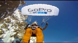 GoPro HD Speedflying at Chamonix [upl. by Currier]