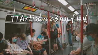 TTArtisan 23mm f14 on Sony a6500 [upl. by Janerich]