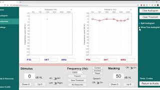 Audiogram Demo  ACBC thresholds [upl. by Asiulana]