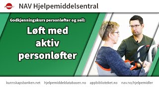 Løft med aktiv personløfter [upl. by Nnaylloh]