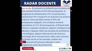 Un ministro de educación que no sabe sumar una cifra menor RD [upl. by Anavas]