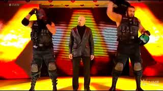 The Authors Of Pain WWE Debut 2018  WWE RAW 492018 Raw After WrestleMania [upl. by Enawd558]