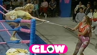 GLOW Wrestling Daisy vs Tulsa [upl. by Adnar]