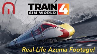 Train Sim World 4  REAL Azuma Footage to Compare [upl. by Veneaux]