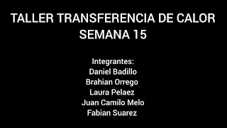 Taller de Transferencia de Calor en Motores a Reacción II Ejercicios y Soluciones Explicadas [upl. by Atled]