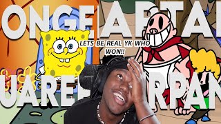 Neglected Reacts To SpongeBob SquarePants vs Captain Underpants Rap Battle [upl. by Adah141]