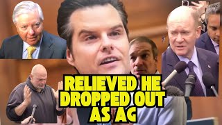 MUST SEE Senators React to Matt Gaetz WITHDRAWING from AG [upl. by Merriott]